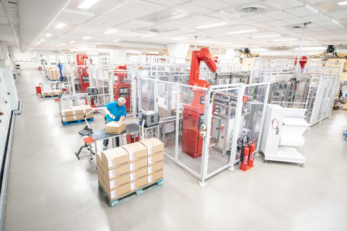 Expansion of production capacities in the Food & Beverage business unit.